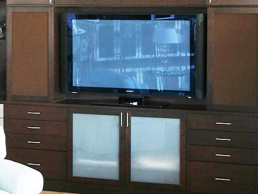 Entertainment Room Cabinets and Remodeling Services